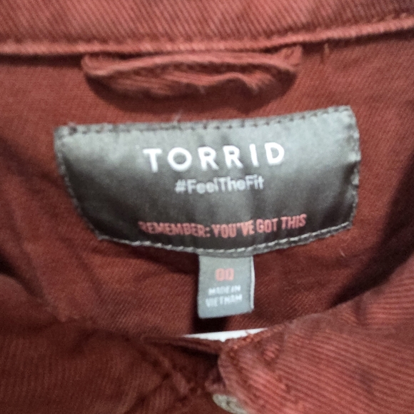 Torrid Women's Red Jacket - Picture 4 of 6
